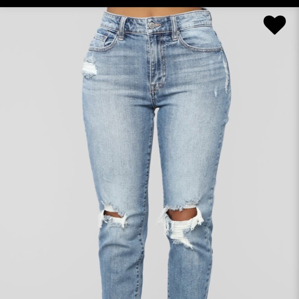 Tobi High Rise Mom Jeans